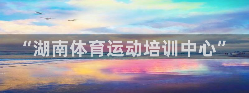 尊龙官网下载是干嘛的公司：“湖南体育运动培训中心”