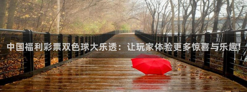 河豚体育app官方下载：中国福利彩票双色球大乐透：让玩家体验更多惊喜与乐趣!