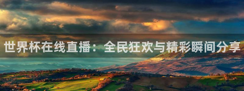 河豚nba直播：世界杯在线直播：全民狂欢与精彩瞬间分享